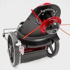 Walk Behind String Mower With 160cc Viper 4-Cycle Engine, 22 ?Cutting Diameter, 14 ?Never-Go-Flat Wheels, Easy Assembly, Adjustable Handlebar, Model # 40314