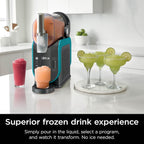 Ninja SLUSHi with RapidChill Technology, 88 oz. Frozen Drink & Slushie Machine, 5 Preset Programs, Margaritas, Frapps More, Premium Accents, Black, FS301