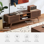 mopio Ensley 59" Walnut TV Stand for 55/60/65 inch TV