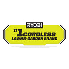 RYOBI ONE+ 18V 13 in. Cordless Battery Walk Behind Push Lawn Mower wit
