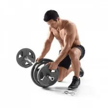 Ensemble de poids olympiques Gold's Gym - 300 livres