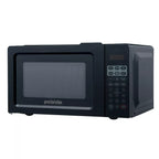 Proctor Silex 700W Countertop Microwave Oven, 0.6 cubic feet, Black, 10 power settings