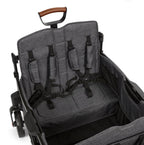 Stroller Wagon, 4 Seater Wagon Stroller for Kids with Low Sides, Baby Stroller Wagon, Quad Stroller