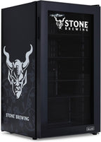 Beverage Refrigerator Cooler | 126 Cans Free Standing with Right Hinge Glass Door | Mini Fridge Beverage Organizer Perfect For Beer, Wine, Soda, And Cooler Drinks