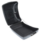 TCT-MOTORPARTS Chopped Tour Pack Pak Trunk w/Backrest & Mount Rack