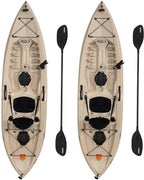 Lifetime 90806 Tamarack Angler 100 Fishing Kayak C 2 Pack (Paddles Included)