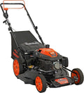 YARDMAX 22′′ Gas Self Propelled Lawn Mower, 201cc, 6-Speed CVT, High Wheel RWD, 3-in-1, Black
