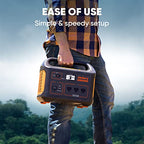 Jackery Explorer 1000 Portable Power Station, 1002Wh Capacity with 3x1000W AC Outlets