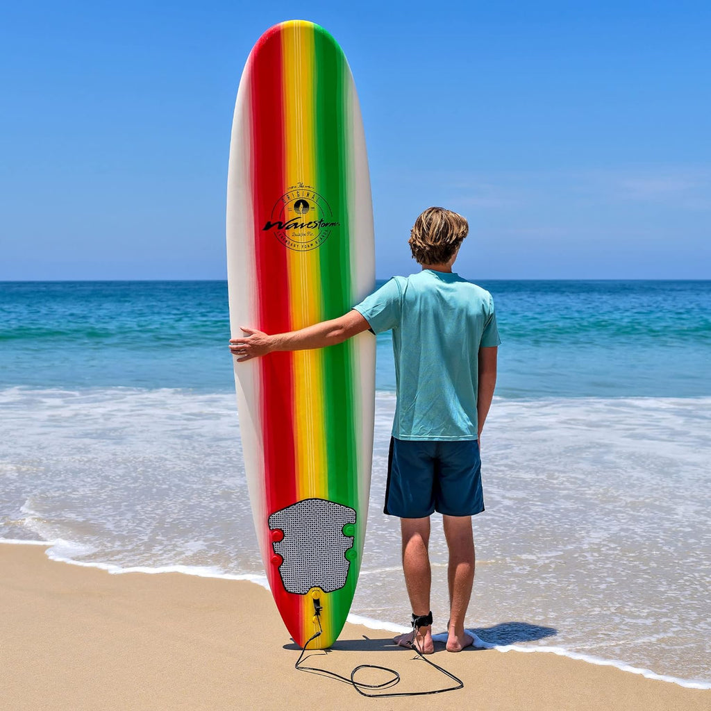 Classic Soft Top Foam 8ft Surfboard