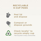 Peet’s Coffee Major Dickason’s Blend Dark Roast K-Cup Pods, 75 Count, Compatible with Keurig Brewers