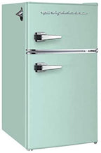 Frigidaire EFR840-RED 3.2 Cu Ft Red 2 Door Retro Bar Fridge with Side Bottle Opener
