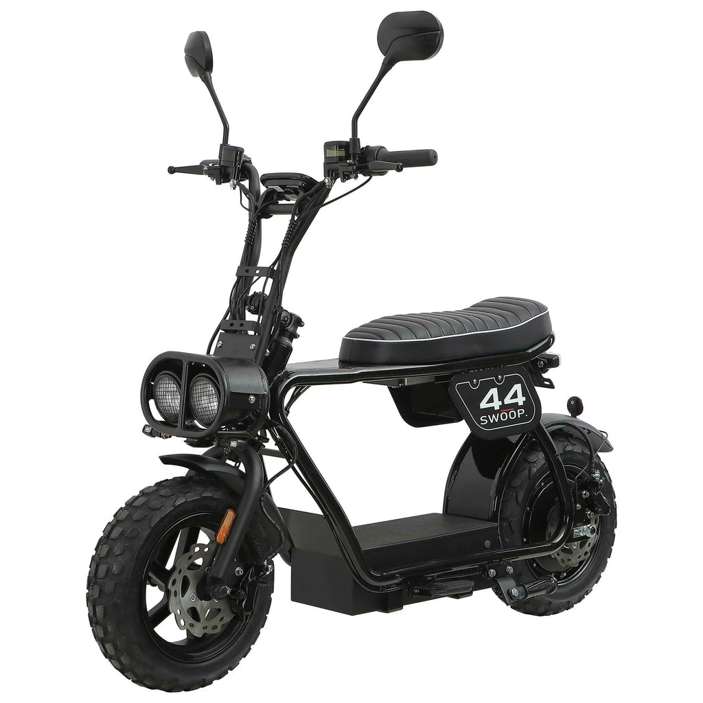 Swoop Elektrische Bromfiets Turbo 2000W Zwart