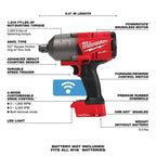 M18 FUEL ONE KEY 18V Lithium Ion Brushless Cordless 3/4 in. Impact Wrench with Friction Ring (Tool Only) 2864 20