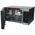 Galanz 3-in-1 Air Fry Microwave Oven, 0.9 Cu ft, 900W, Stainless Steel, Convection & Air Fry Technology