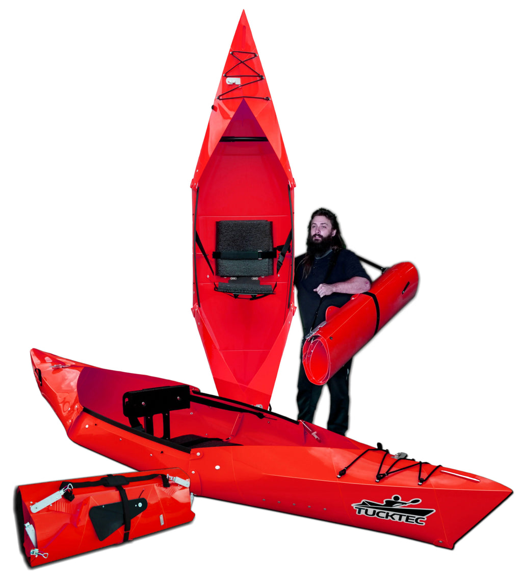 TUCKTEC 10' Folding Kayaks 10' Pro / Dark Yellow