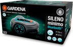 Gardena Robotmaaier SILENO minimo 500 m: intelligente grasmaaier met optimale connectiviteit, programmeerbaar met Gardena Bluetooth-app, DE-versie (15202-20)