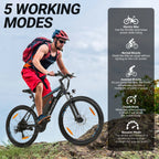 ANCHEER Gladiator 500W 26" Electric Bike for Adults, Electric Mountain Bike with 2.1 Inch eMTB Tire, 48V 10.4Ah Battery, 3H Fast Charge, Shimano 21 Speed, Adults Electric Bicycle  sgtnighsdesigns