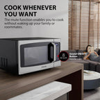 TOSHIBA 4-in-1 ML-EC42P(SS) Countertop Microwave Oven, Smart Sensor, Convection, Air Fryer Combo, Mute Function, Position Memory 13.6" Turntable, 1.5 Cu Ft, 1000W, Silver