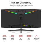 Sceptre 34 Inch 165Hz Curved Ultrawide WQHD Monitor