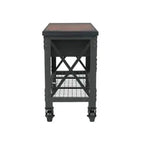 Building Products 72 in. 3-Drawers Rolling Industrial Workbench and Wood Top