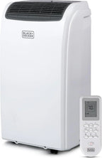 BLACK+DECKER 10,000 BTU Portable Air Conditioner for Rooms up to 450 Sq. Ft. with Remote – White