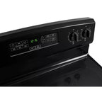 4.8 cu. ft. Electric Range in Stainless Steel Black