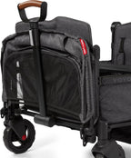 Stroller Wagon, 4 Seater Wagon Stroller for Kids with Low Sides, Baby Stroller Wagon, Quad Stroller