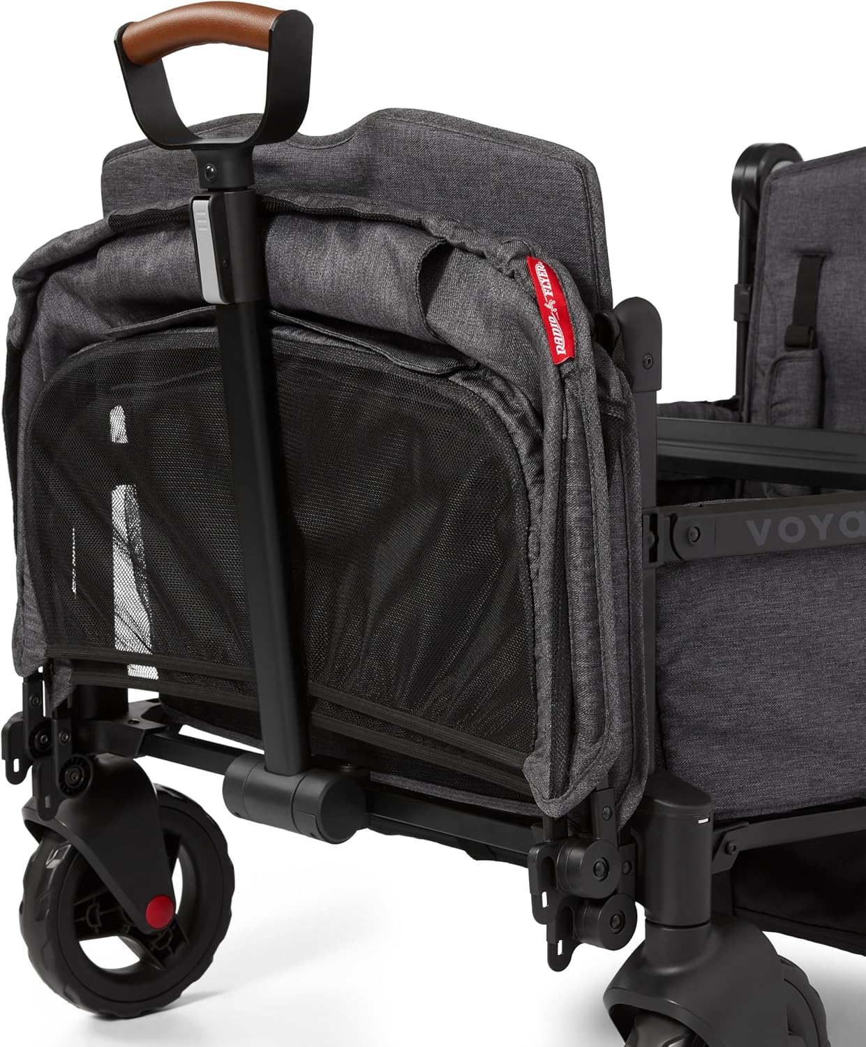 Stroller Wagon, 4 Seater Wagon Stroller for Kids with Low Sides, Baby Stroller Wagon, Quad Stroller
