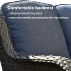 Latimer Wicker/Rattan 5 - Person Seating Group with Cushions