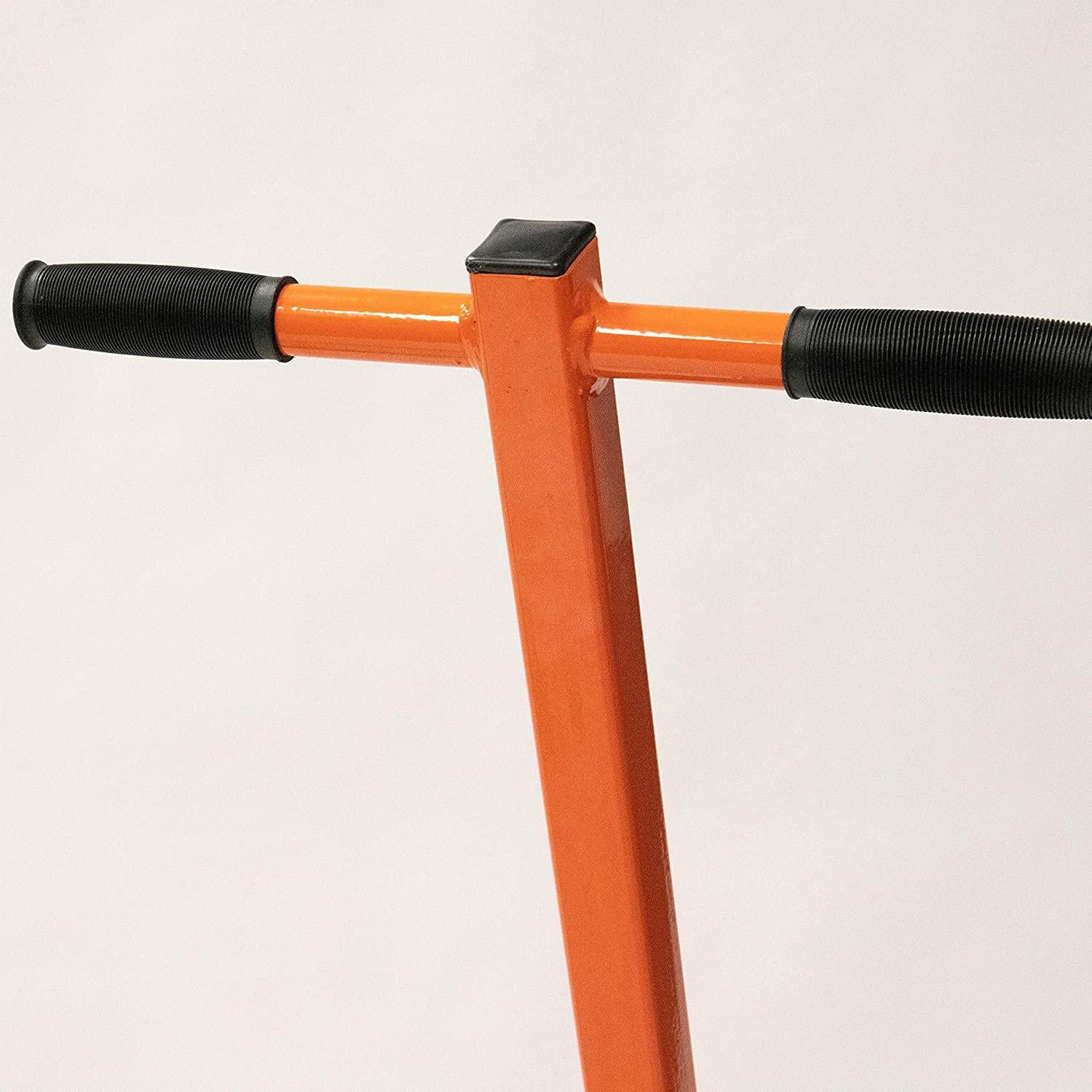 Ballard Inc Super Jack Pro Mower Jack – High Visibility Orange, Heavy-Duty, Compatible with ZTRs, Standers, Walk-Behinds