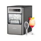 HiCOZY Ice Maker Countertop, Ice in 6 Mins with Self-Cleaning