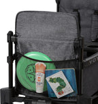 Stroller Wagon, 4 Seater Wagon Stroller for Kids with Low Sides, Baby Stroller Wagon, Quad Stroller