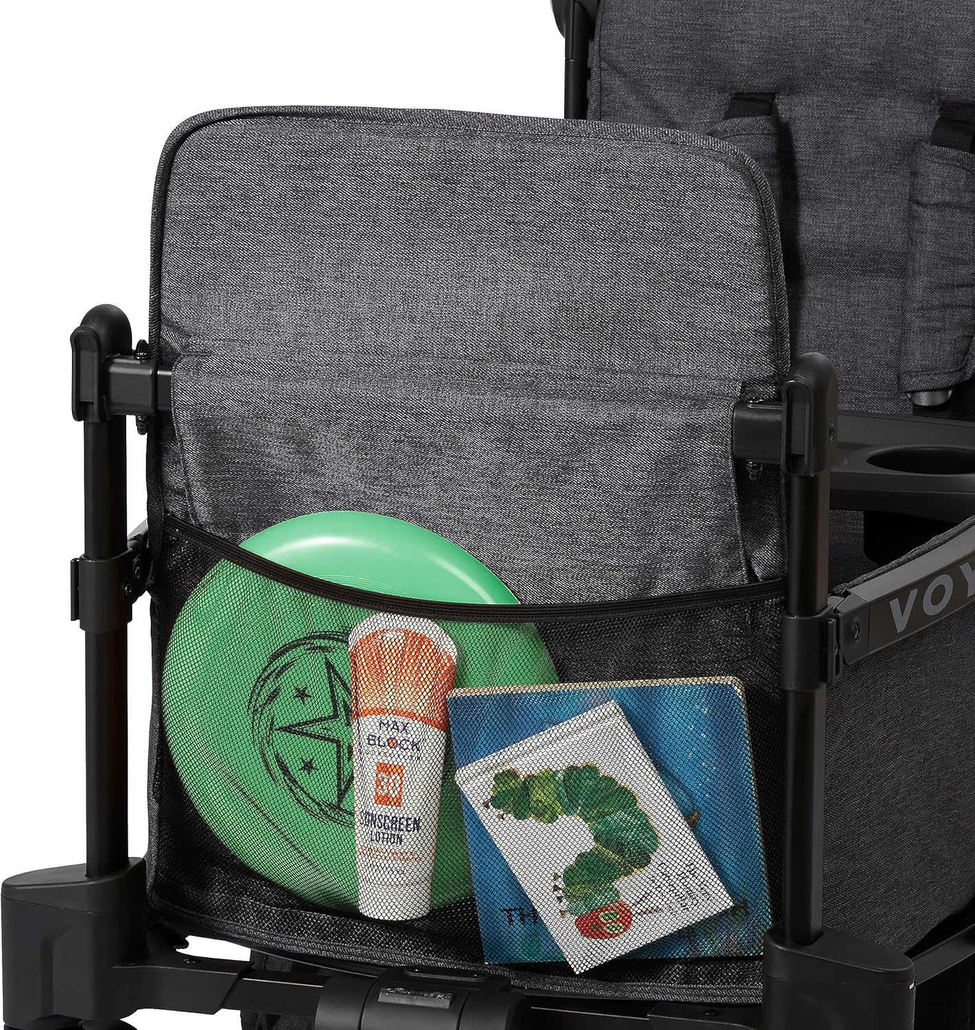 Stroller Wagon, 4 Seater Wagon Stroller for Kids with Low Sides, Baby Stroller Wagon, Quad Stroller