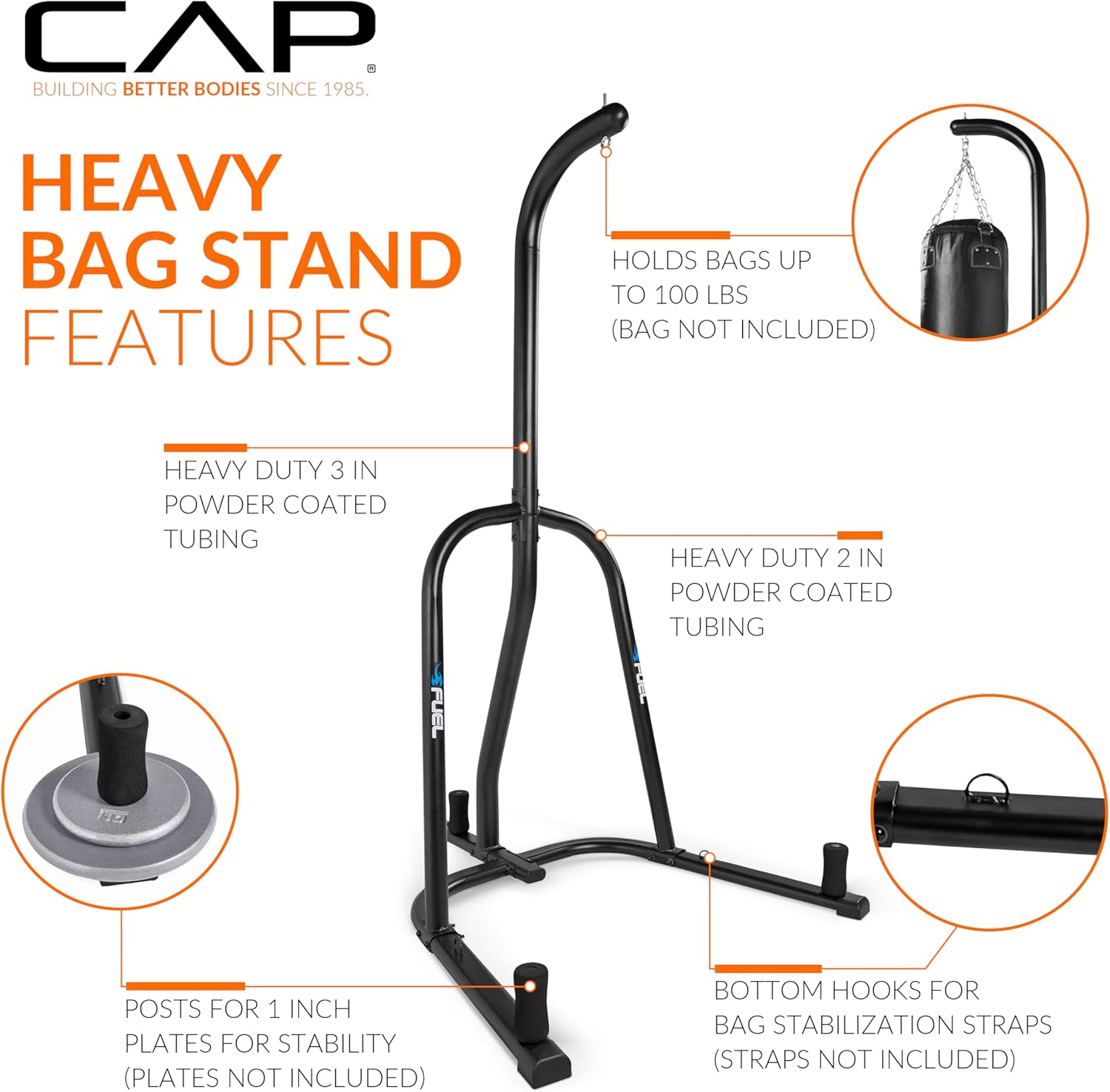 FUEL Pureformance Heavy Bag Stand | Multiple Colors