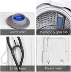 Giantex Portable Washing Machine Full Automatic Washer and Spinner Combo