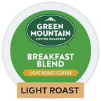 Green Mountain Coffee Roasters Breakfast Blend Light Roast K-Cup Pods, 96 Count