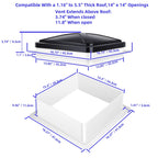 Starvent Reversible 6 Speed RV Roof Vent Fan