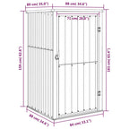 Metal Garden Tool Shed in 4 Colours / 3 Sizes