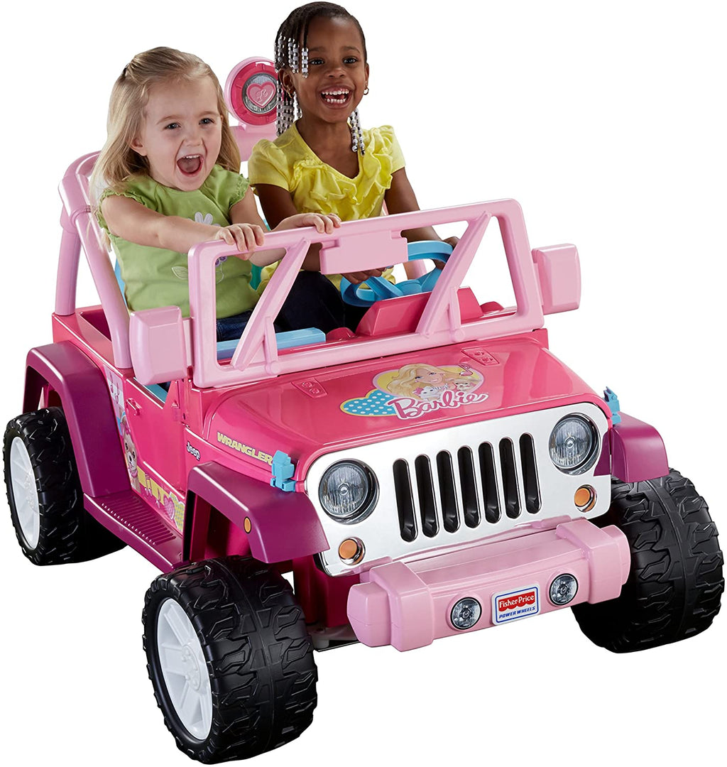 Power Wheels Barbie Jammin Jeep Wrangler