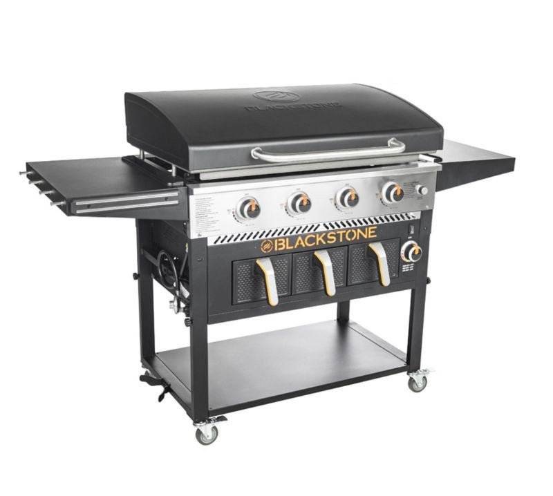 Blackstone 4-Burner 36′′ Griddle with Air Fryer and Hood