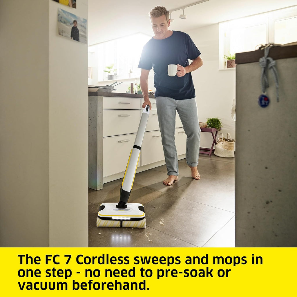 Kärcher Electric Mop & Sanitize Hard Floor Cleane - Cordless