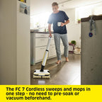 Kärcher Electric Mop & Sanitize Hard Floor Cleane - Cordless