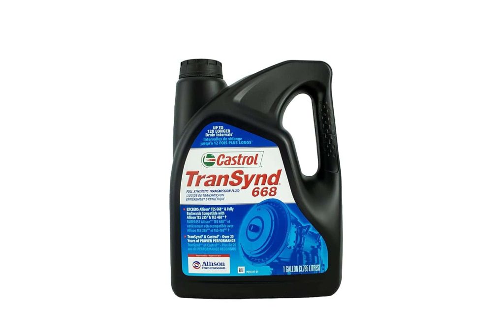 Castrol TranSynd 668 Synthetic Transmission Fluid for Allison – 1 Gallon