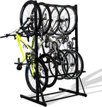 StoreYourBoard Teal Triangle Freestanding 5 Bike Storage Rack