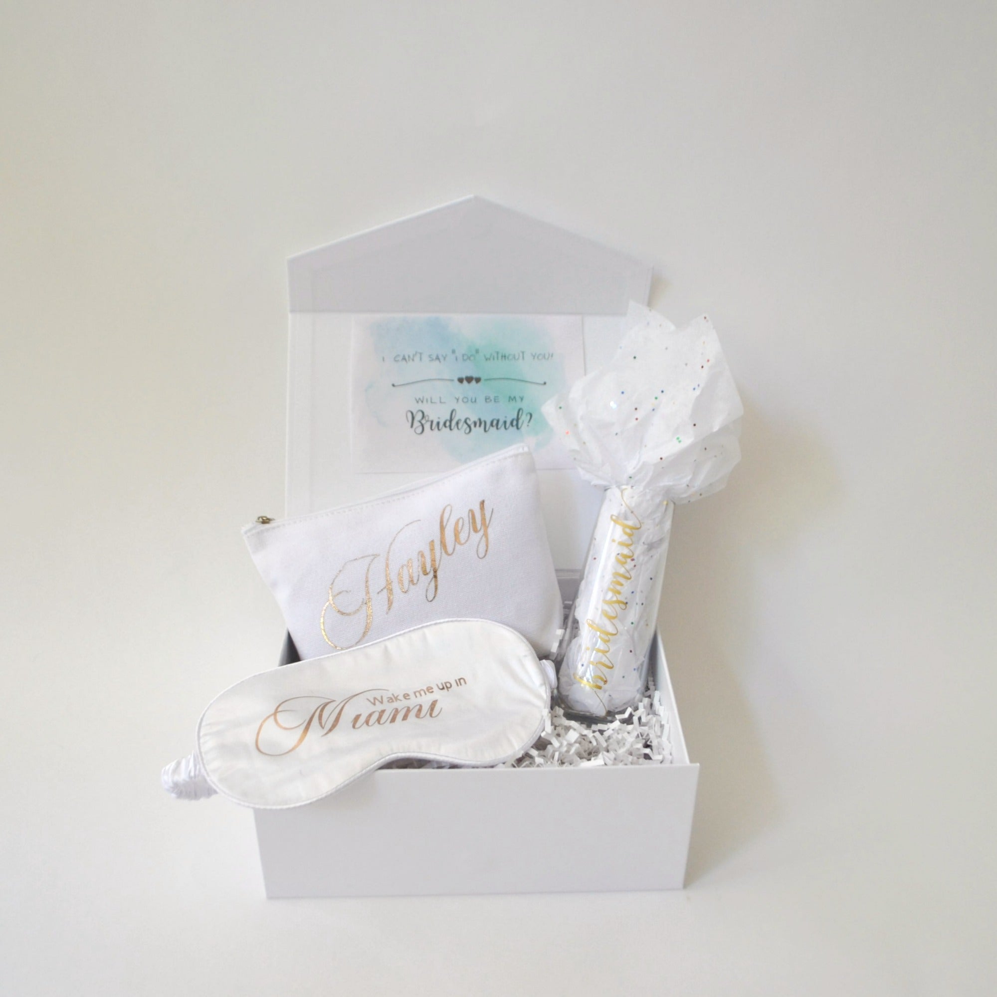 Small Bridesmaid Proposal Gift Box