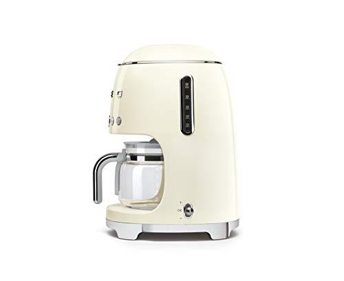 Smeg Retro Style Coffee Maker Machine, 173 x 128 x 113, Cream