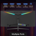 Sceptre 34 Inch 165Hz Curved Ultrawide WQHD Monitor  sgtnighsdesigns