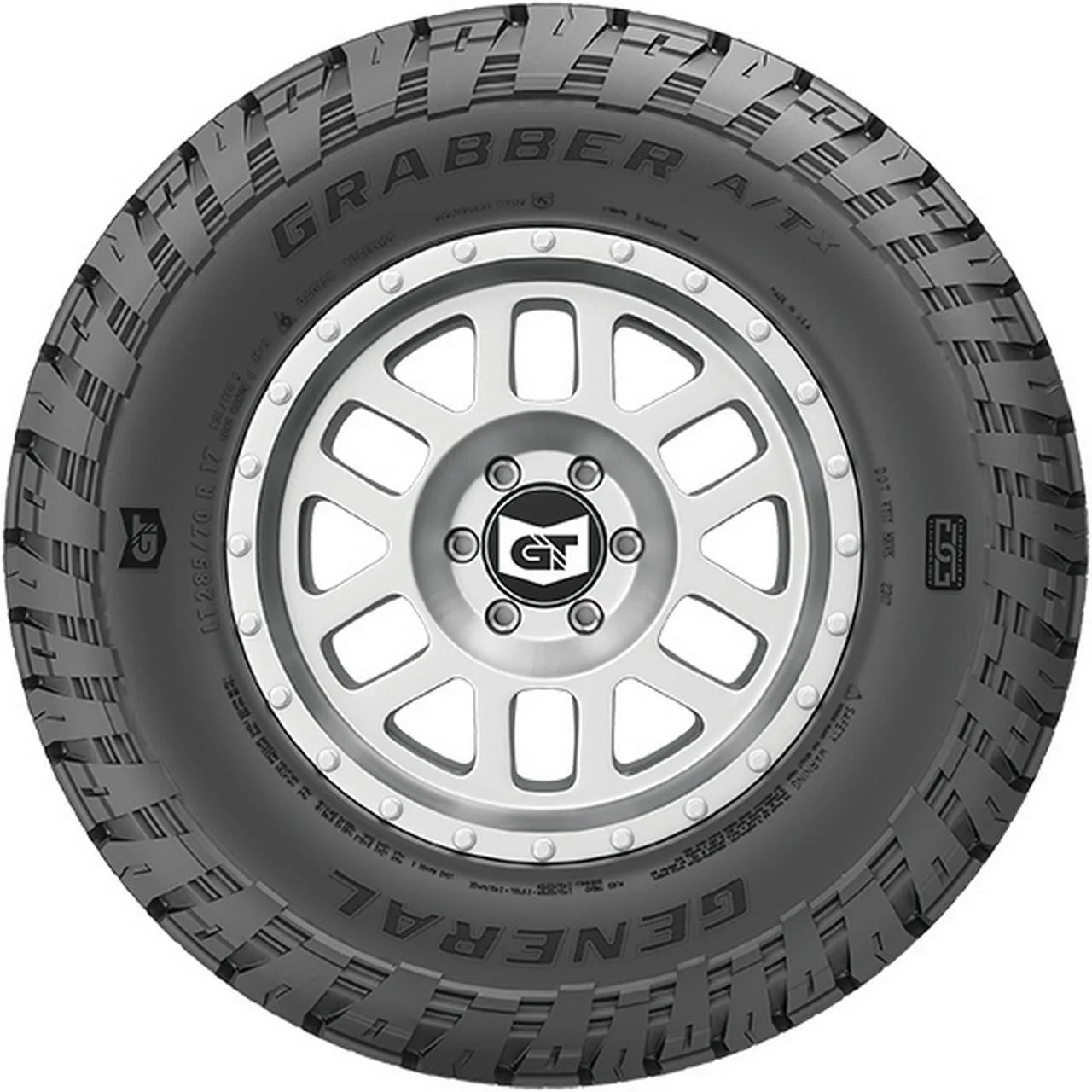 All-terrain General Grabber A/TX LT 235/75R15 Load C 6 Ply AT A/T Tire