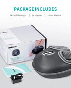 Nekteck Shiatsu Foot Massager Machine with Soothing Heat