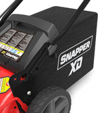 Snapper XD 82V MAX 21′′ Electric Cordless Lawn Mower, Steel Deck, 3-in-1 Design, Red/Black